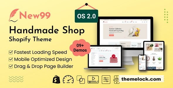 New99 v2.0.7 - Handmade Shop Shopify Theme
