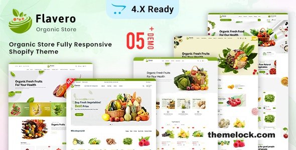 Flavero v2.0.7 - Organic Food OpenCart Store