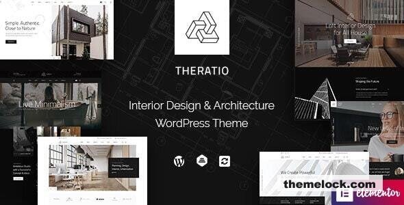 Theratio v1.3.1 - Architecture & Interior Design Elementor