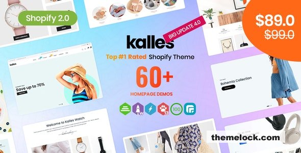 Kalles v4.3.1 - Clean, Versatile, Responsive Shopify Theme - RTL support