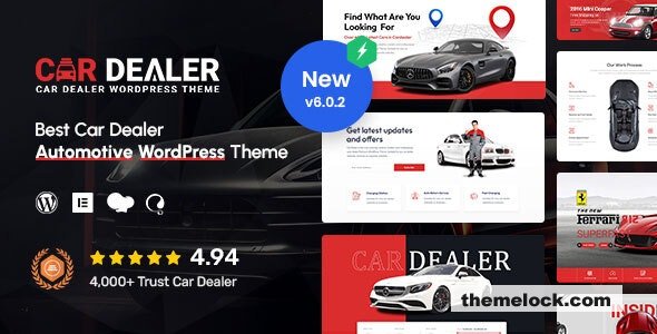 Car Dealer v6.0.5 - Automotive Responsive WordPress Theme