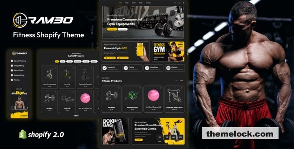 Rambo - Fitness & Gym Products Shopify Theme