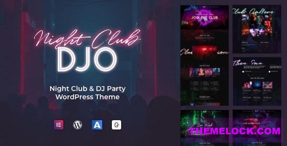 DJO v1.0.8 - Night Club and DJ WordPress