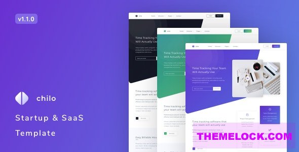 Chilo - Startup and SaaS Template