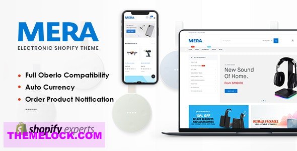 Mera v1.0 - Electronics Responsive Shopify Theme