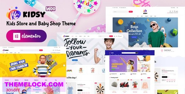 Kidsy v1.0.0 - Kids Store and Baby Shop WooCommerce Theme