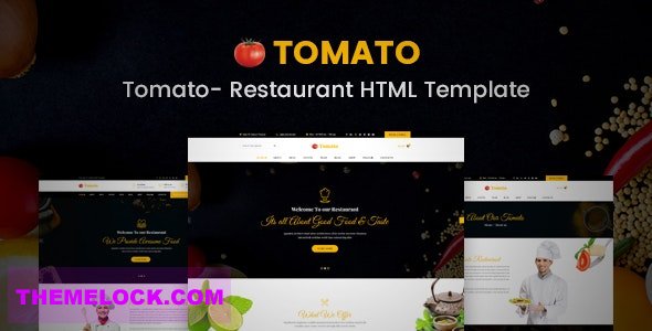 Tomato v1.0.1 - Restaurant, Cafe, Bar and Food shop HTML Template