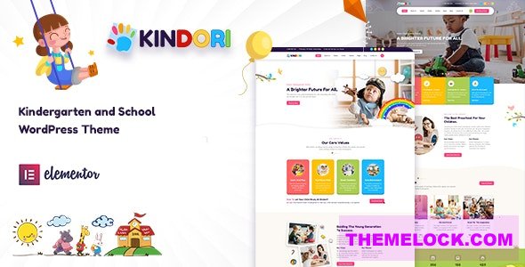 Kindori v1.1 - School Kindergarten WordPress Theme