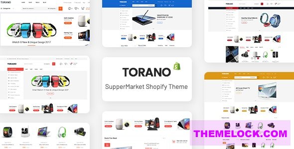 Torano v2.0 - Supermarket Marketplace Ultimate Shopify Theme Section Ready