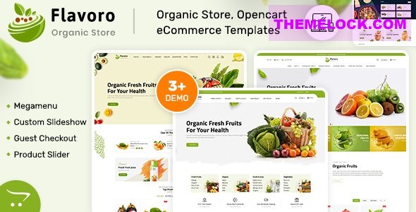 Flavero v2.0.4 - Organic Food OpenCart Store