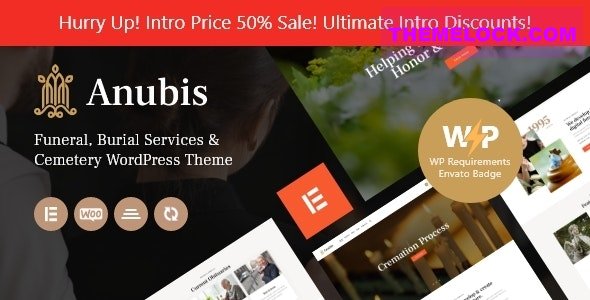 Anubis v1.1.0 - Funeral & Burial Services WordPress Theme