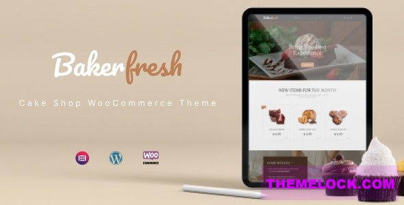 Bakerfresh v1.0.6 - Cake Shop WooCommerce Theme