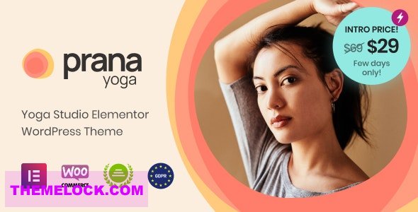 Prana Yoga v1.0 - Theme for Elementor