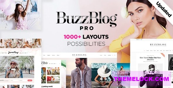 Buzz v5.3 - Lifestyle Blog & Magazine WordPress Theme