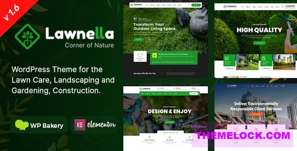Lawnella v1.6 - Gardening & Landscaping WordPress Theme