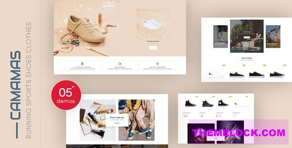 Camamas v1.0 - Running Sports Shoes Clothes Shopify Theme
