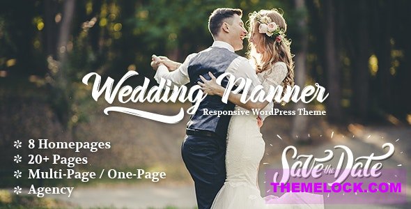 Wedding Planner v6.0 - Responsive WordPress Theme