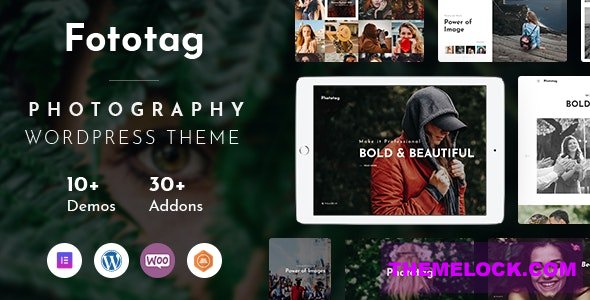 Fototag v1.3.6 - Photography WordPress Theme