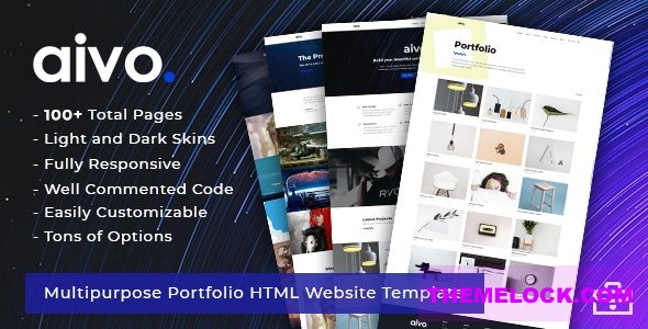 Aivo v1.5 - Responsive Portfolio HTML Website Template
