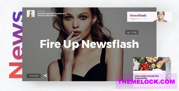 Newsflash v1.6 - News Magazine Theme