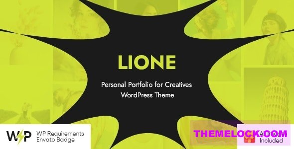 Lione v1.3.1 - Personal Portfolio for Creatives WordPress Theme