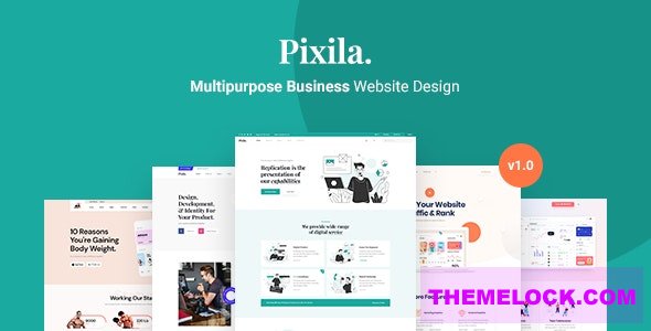 Pixila v1.0 - Creative Multipurpose HTML Template