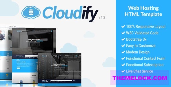 Cloudify v1.2 - Web Hosting HTML Template
