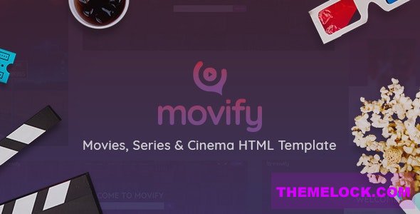 Movify v1.1 - Movies, TV Shows & Cinema HTML Template