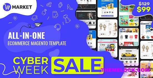 Market v9.2.1 - All-in-One eCommerce Magento Theme (26+ Homepages, Mobile-Specific Layout)