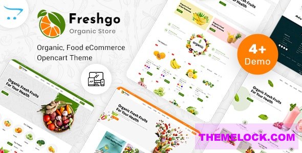 FreshGo v3.0 - Organic & Supermarket Opencart Food Store