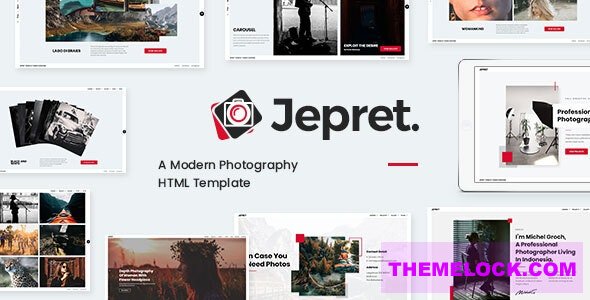 Jepret v1.0 - Modern Photography HTML Template