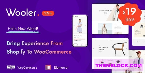 Wooler v1.0.4 - Conversion Optimized WooCommerce Theme