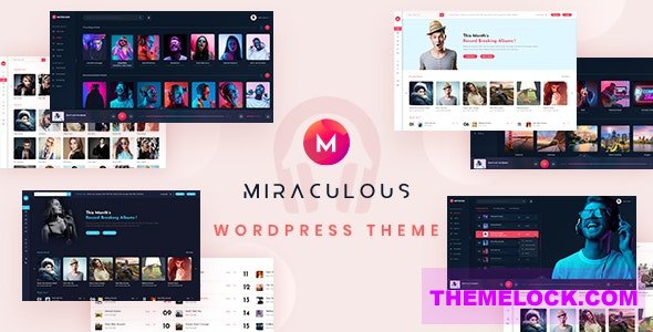 Miraculous v1.1.9 - Online Music Store WordPress Theme