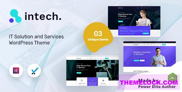 Intech v1.9 - IT Solutions Company WordPress Theme