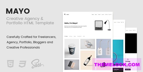 Mayo v1.0 - Portfolio Template for Creative Professionals