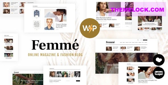 Femme v1.3.3 - An Online Magazine & Fashion Blog WordPress Theme