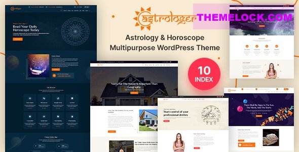 Astrologer v1.0.5 - Horoscope and Astrology WordPress Theme
