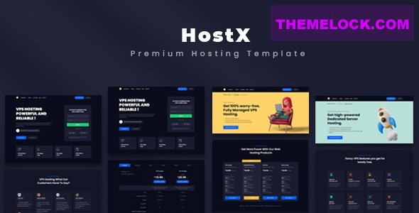 HostX v2.2.1 - Premium Hosting Template