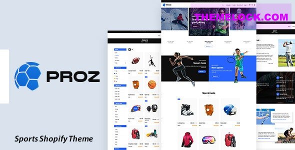 Proz v1.0 - Sports Store Shopify Theme