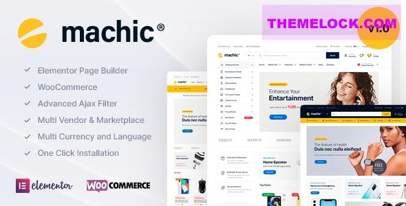 Machic v1.1.9 - Electronics Store WooCommerce Theme [DOWNLOAD]