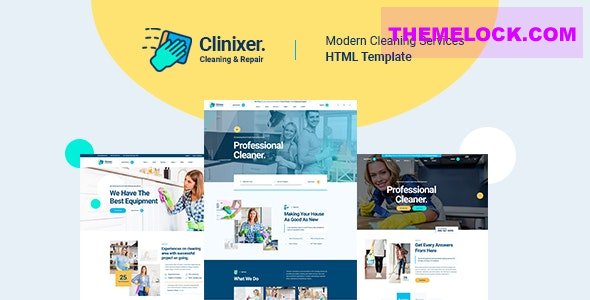 Cleanixer v1.0 - Cleaning Services HTML5 Template