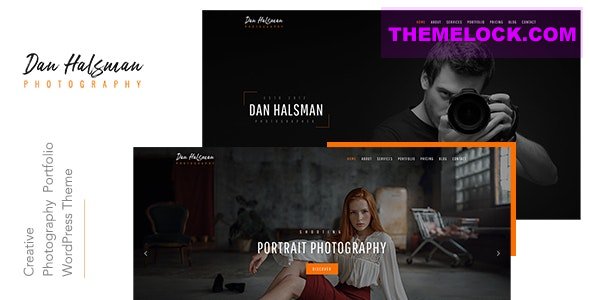 Dan v1.0 – Creative Photography WordPress Theme