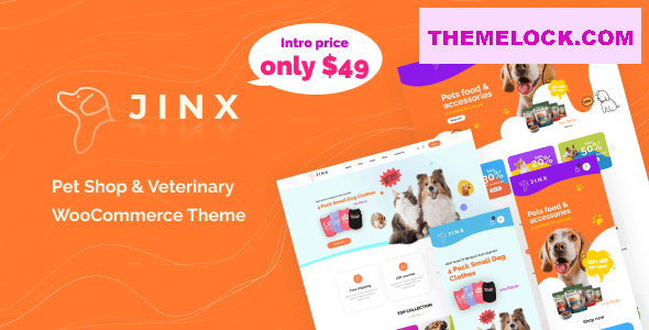 Jinx v1.0.4 - Pet Shop & Veterinary WooCommerce Theme