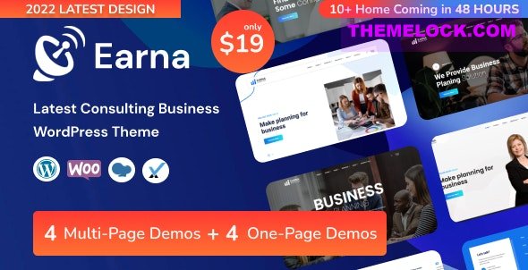 Earna 1.0.3 - Consulting Business WordPress Theme