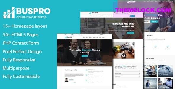 Buspro v1.9 - Multipurpose Business and Corporate Template