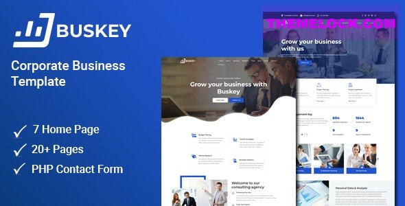 Buskey v1.1 - Business Consulting and Corporate Template