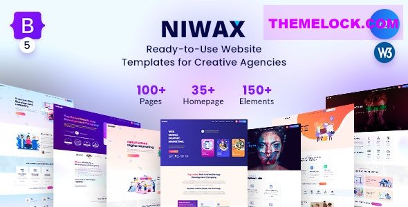 Niwax v2.3 - Creative Agency & Portfolio HTML Template