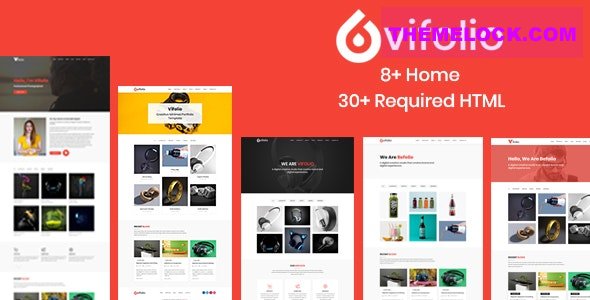 Vifolio v1.0 - Creative Minimal Portfolio Template