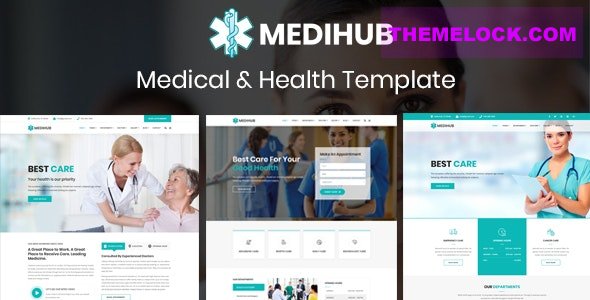 MediHub v1.3 - Medical & Health Template