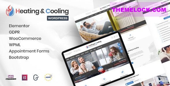 HeaCool v2.6 - Heating & Air Conditioning WordPress Theme